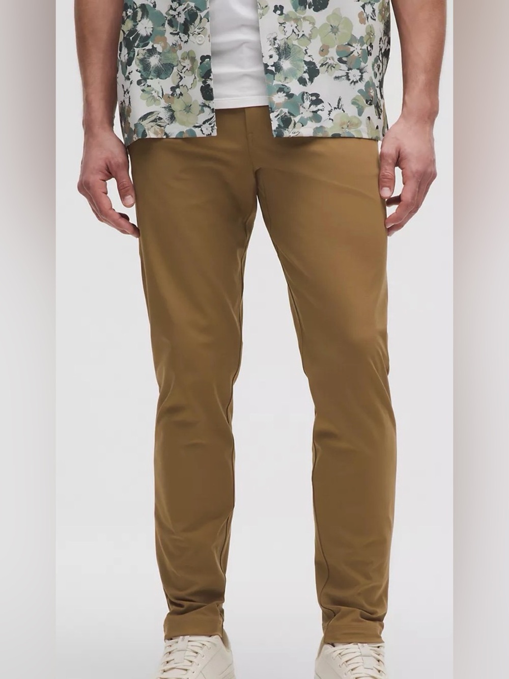 Men's brown lululemon abc slim fit pant